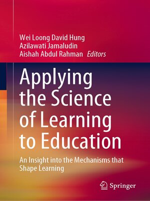 cover image of Applying the Science of Learning to Education